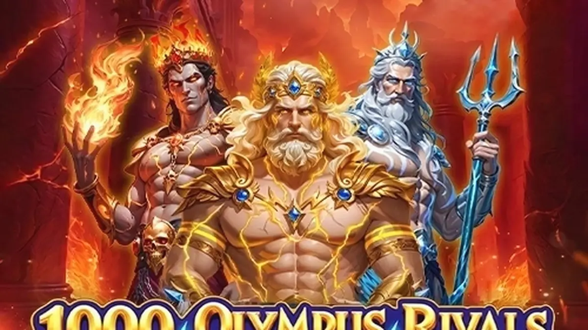 1000 Olympus Rivals slot machine interface