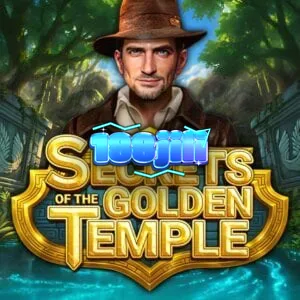 Ang visual na presentasyon ng Secrets of the Golden Temple slot na may gintong tema at mga sinaunang simbolo.